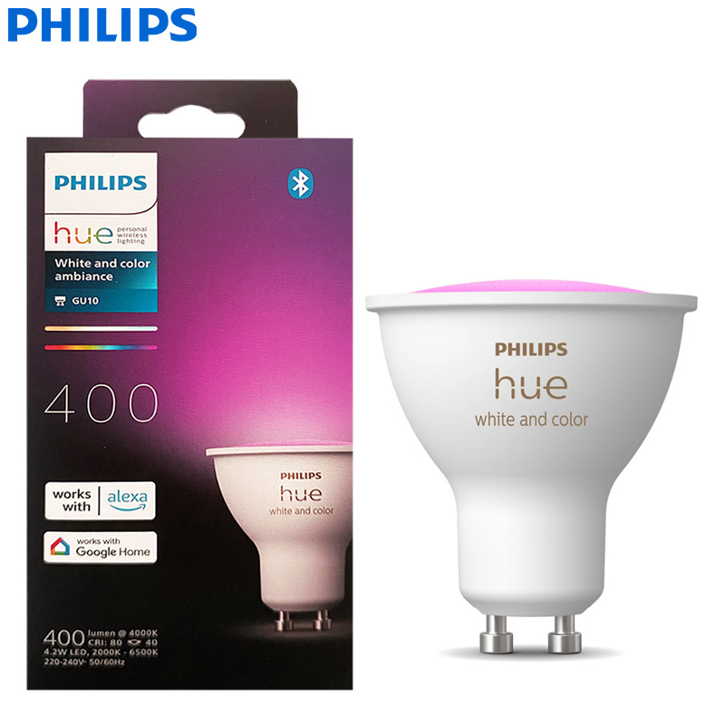 Philips Bulb Hue - Philips Hue GU10 Smart LED-spot 4,2W