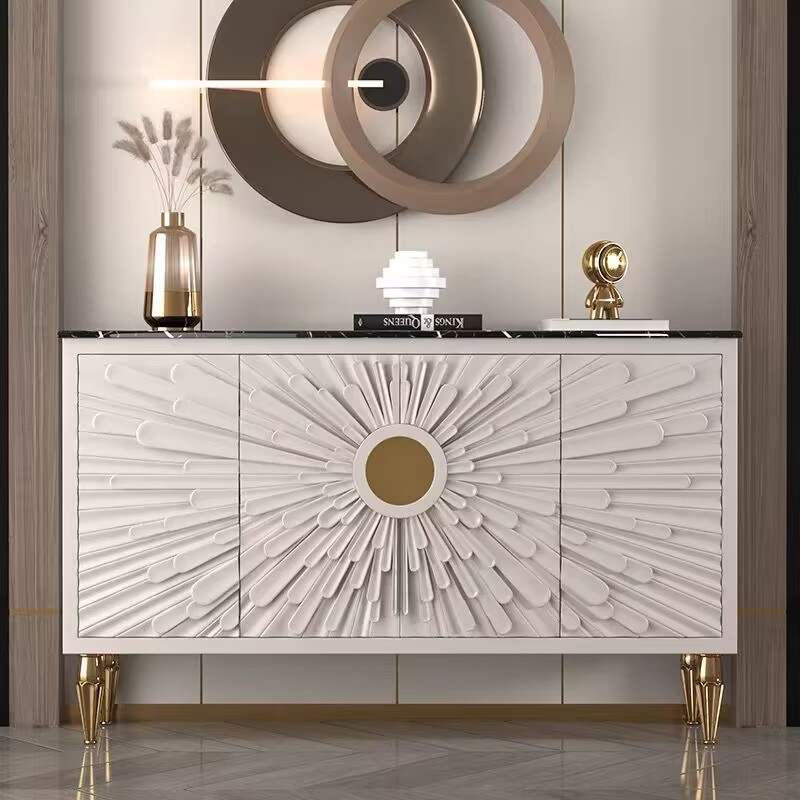 Interior Design Hall - Scandinavische luxe schoenenkast high-end designmeubilair hal