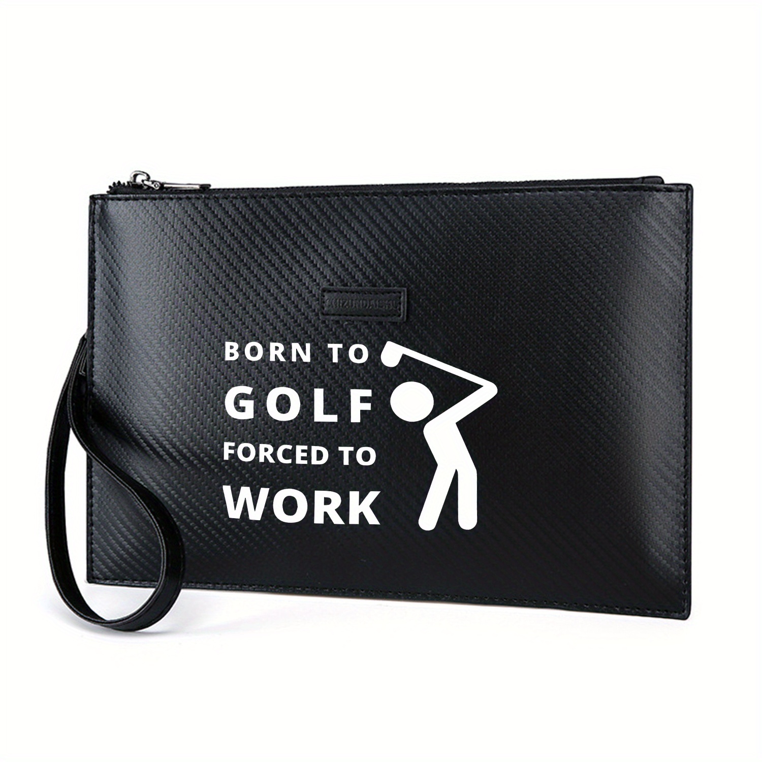 Interior Design Illustration - Golftekst en figuurillustratieontwerp Elegante bedrukte PU