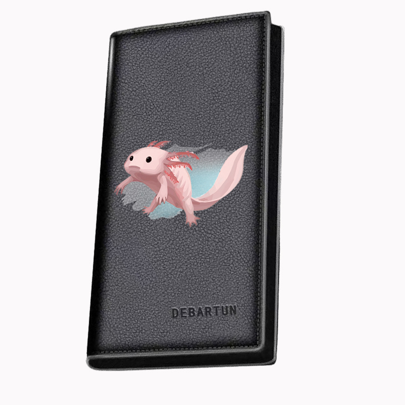 Interior Design Illustration - Roze axolotl amfibische illustratie water Lange