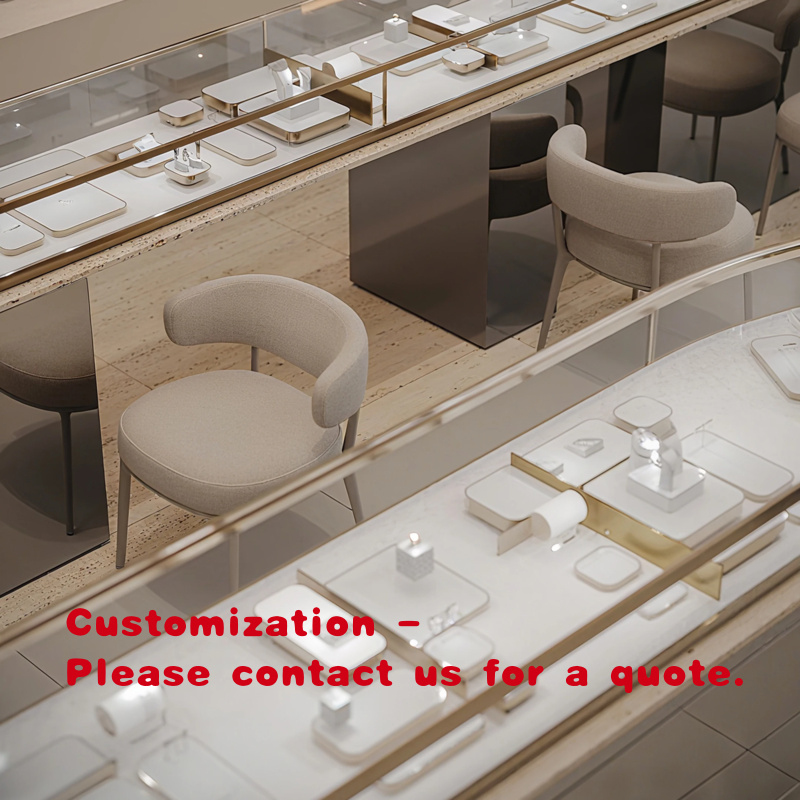 Interior Design Retail - Ontwerp van een luxe juwelierszaak, inclusief