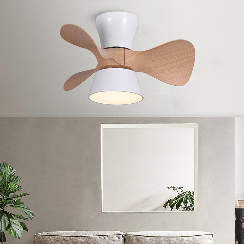 Interior Design Remote - Scandinavische minimalistische stijl slaapkamer/woonkamer acryl plafondventilator