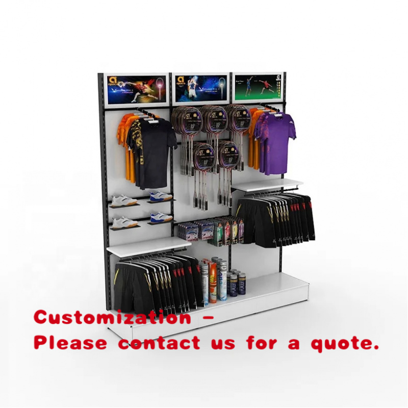 Interior Design Retail - Modern winkelinrichting kledingwinkel apparatuur kledingrek display
