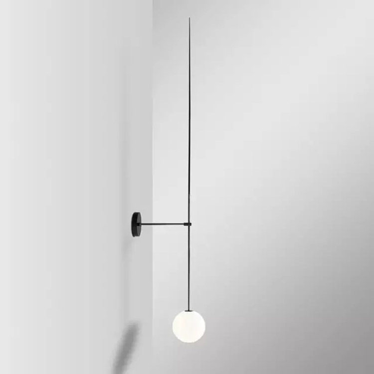 Interior Design Remote - Postmoderne design wandlampen Lange paal LED-wandlampen