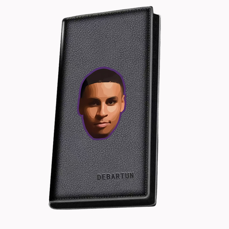 Interior Design Illustration - Man gezicht portret illustratie gestileerde lange