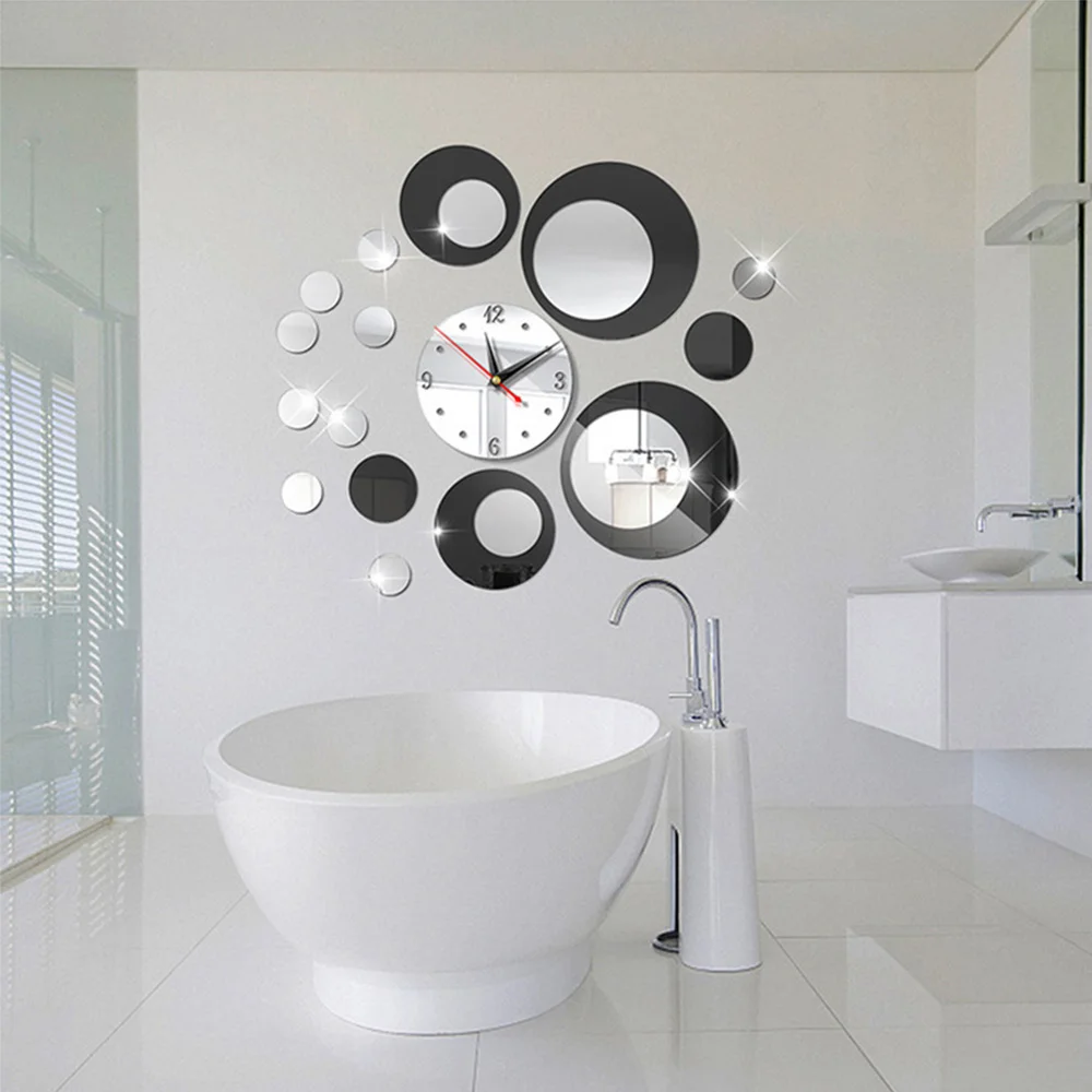 Rattan Mirror Round - Acryl 3d Ronde Kleur Bijpassende Diy