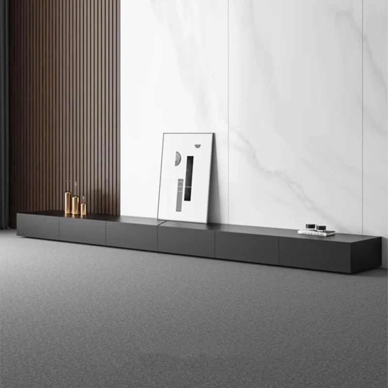 Interior Design Tv Room - Esthetische Designer Tv-standaard Houten Kantoor Opberglades