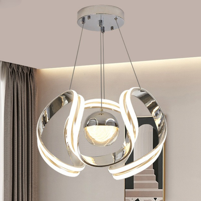 Interior Design Remote - Nordic Light Luxe stijl Woonkamer/Eetkamer Hanglamp