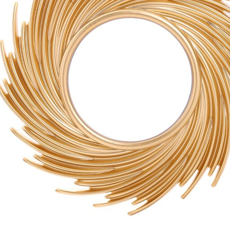 Ronde rotan make-upspiegel, in - Rattan Mirror Round recensie en prijs