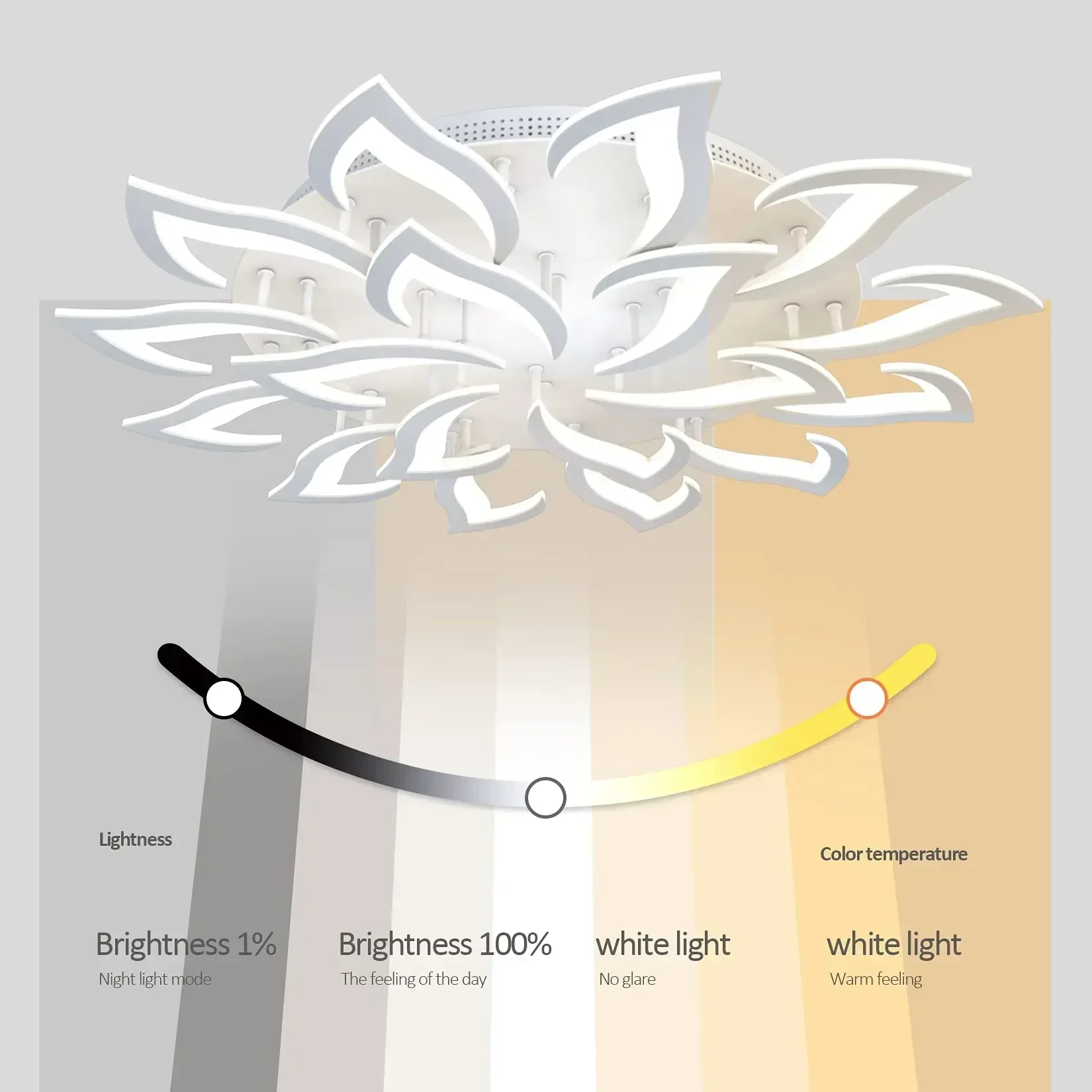 Designer LED-bloemblaadjeskroo - Interior Design Remote recensie en prijs