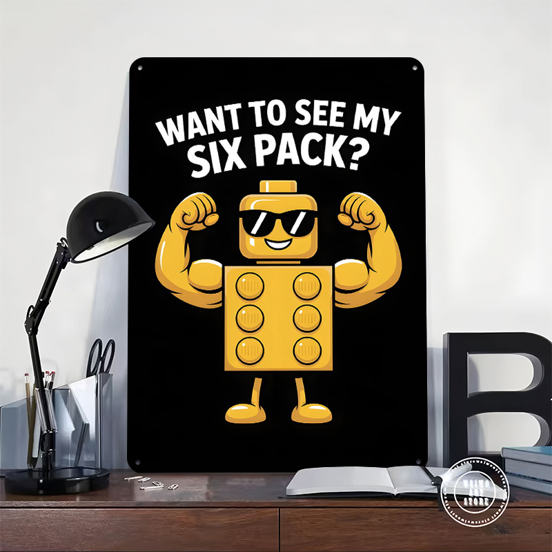 Lego Six Pack grappige grafisc - Interior Design Lego recensie en prijs