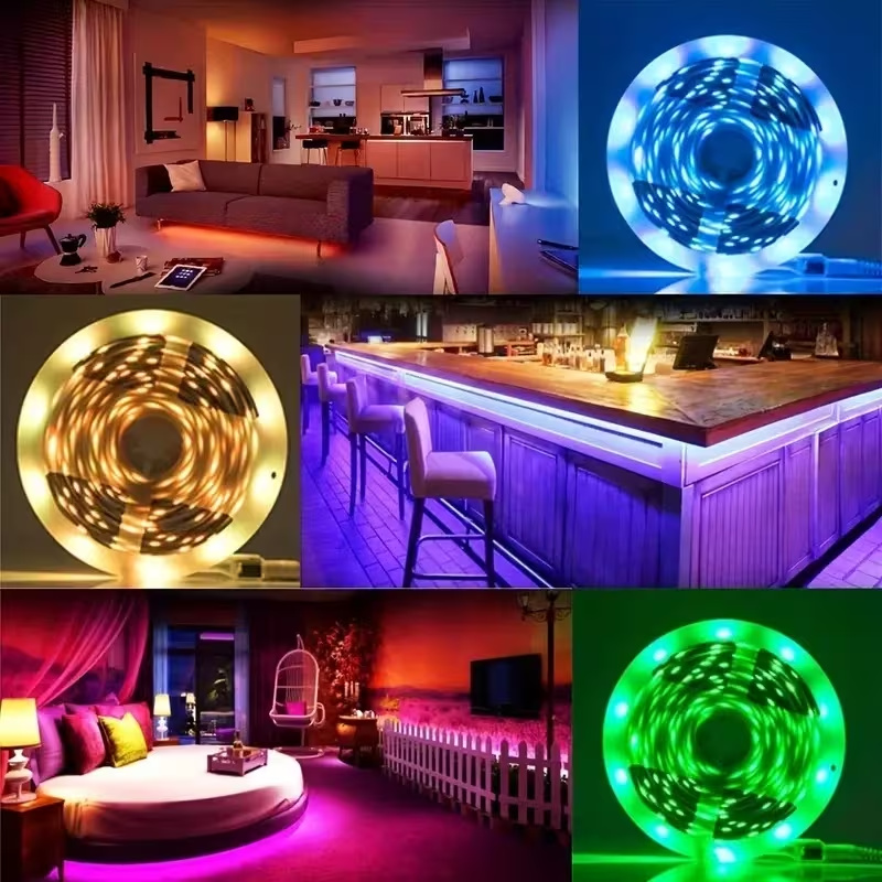 1-20M RGB LED-lichtstrips met  - Interior Design Tv Room recensie en prijs