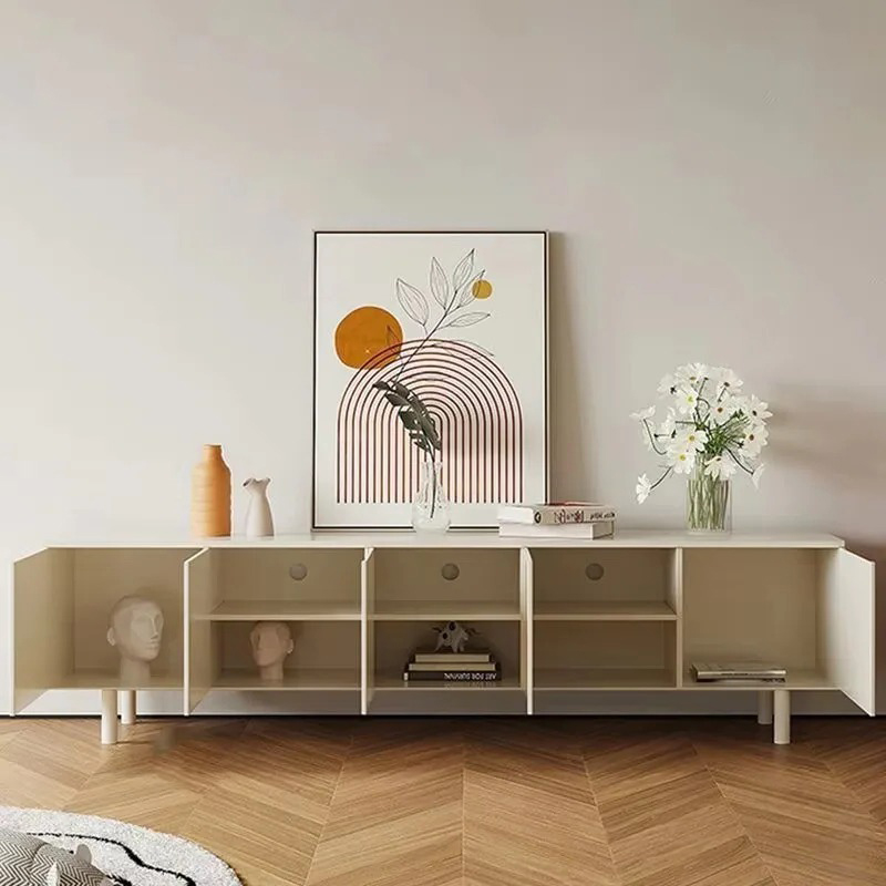 Luxe witte tv-standaard, elega - Interior Design Tv Room recensie en prijs