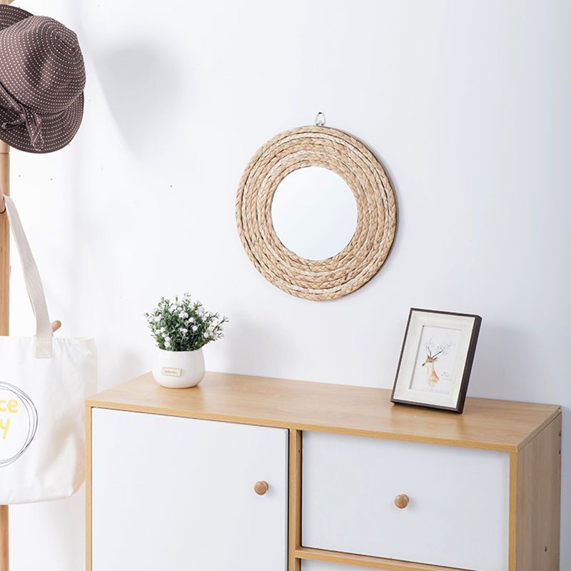Rotan handwerk decoratieve ron - Rattan Mirror Round recensie en prijs