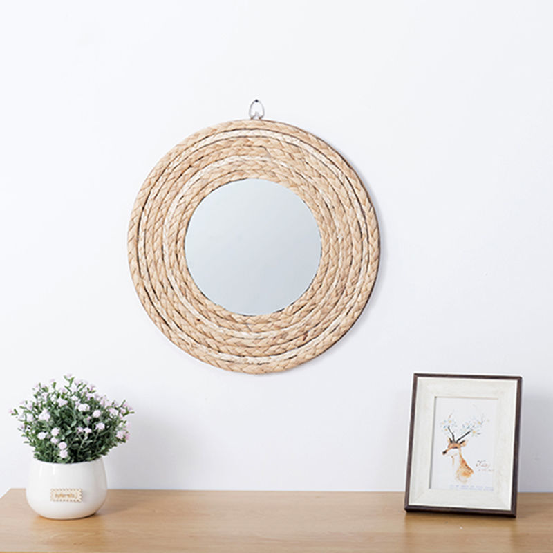 Rotan handwerk decoratieve ron - Rattan Mirror Round recensie en prijs