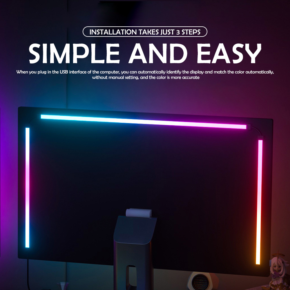 RGB Gaming Lights Strip Monito - Philips Bulb Hue recensie en prijs