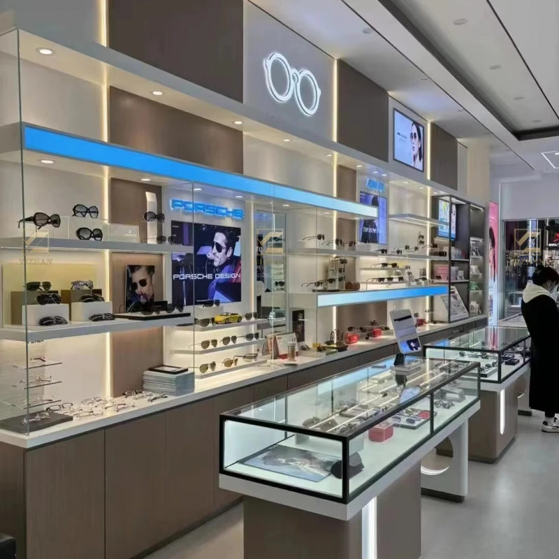 Op maat gemaakte optiekwinkelv - Interior Design Retail recensie en prijs