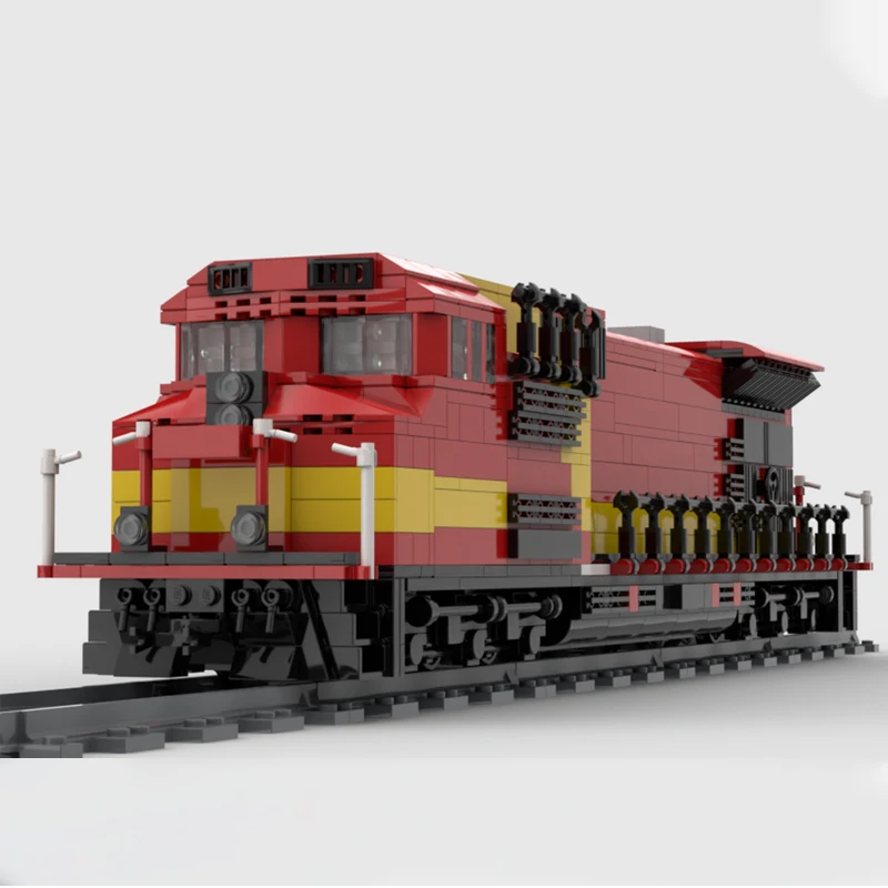 1466pcs MOC AWVRes 777 Trein B - Interior Design Lego recensie en prijs